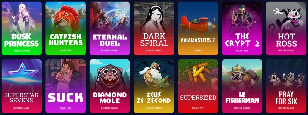 Gamblii Casino Online affiliate landing preview